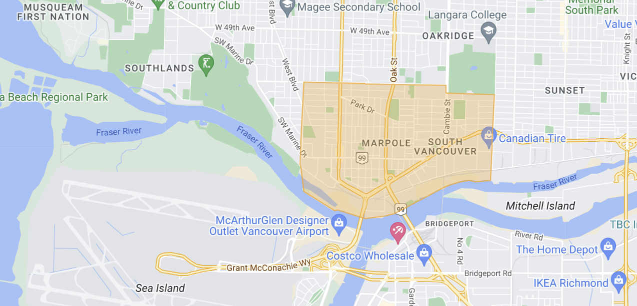 Marpole Map